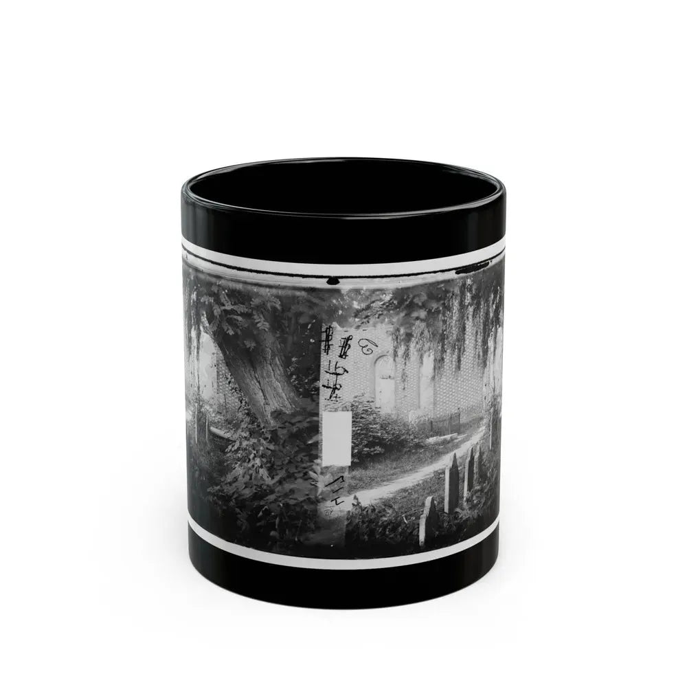Churchyard With Graves (U.S. Civil War) Black Coffee Mug 11oz - Go Mug Yourself