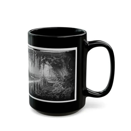 Churchyard With Graves (U.S. Civil War) Black Coffee Mug - Go Mug Yourself