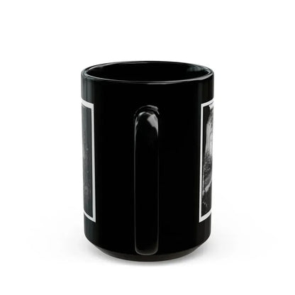 Churchyard With Graves (U.S. Civil War) Black Coffee Mug - Go Mug Yourself