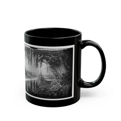 Churchyard With Graves (U.S. Civil War) Black Coffee Mug - Go Mug Yourself