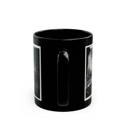 Churchyard With Graves (U.S. Civil War) Black Coffee Mug - Go Mug Yourself