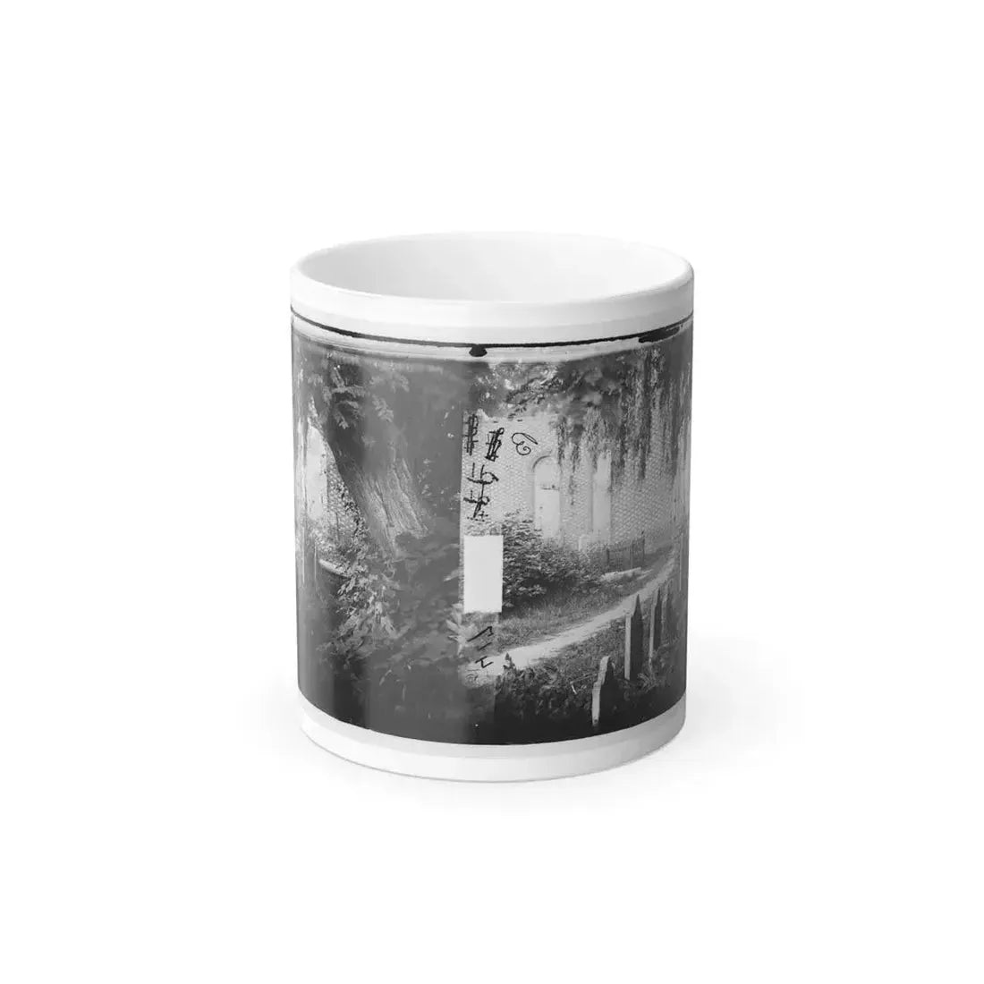 Churchyard With Graves (U.S. Civil War) Color Changing Coffee Mug 11oz Default Title 11oz - Go Mug Yourself