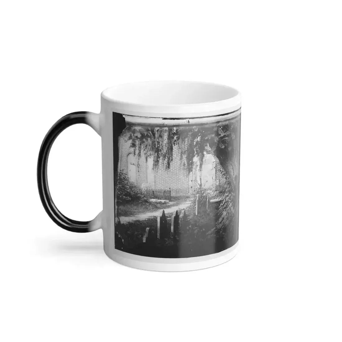 Churchyard With Graves (U.S. Civil War) Color Changing Coffee Mug 11oz - Go Mug Yourself