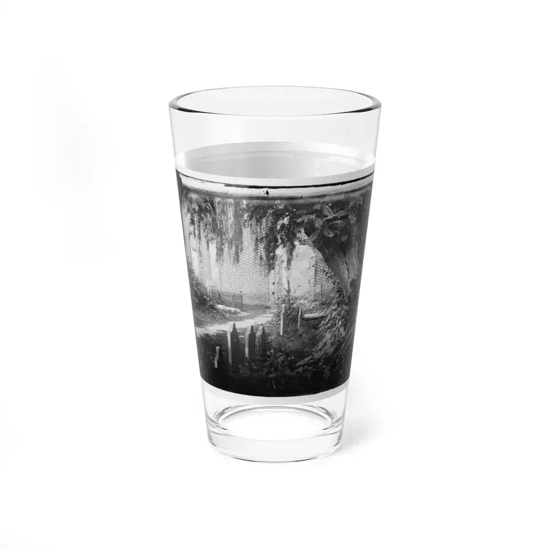 Churchyard With Graves (U.S. Civil War) Pint Glass 16oz - Go Mug Yourself