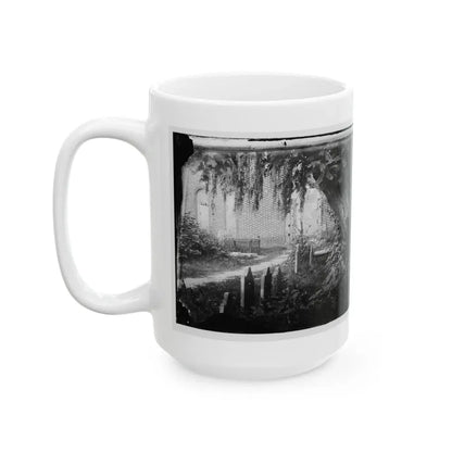 Churchyard With Graves (U.S. Civil War) White Coffee Mug - Go Mug Yourself