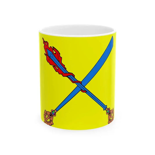 Chushi Gangdruk-flag (China) White Coffee Mug 11oz - Go Mug Yourself
