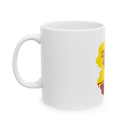 Chuvash-geo-stub (Russia) White Coffee Mug - Go Mug Yourself