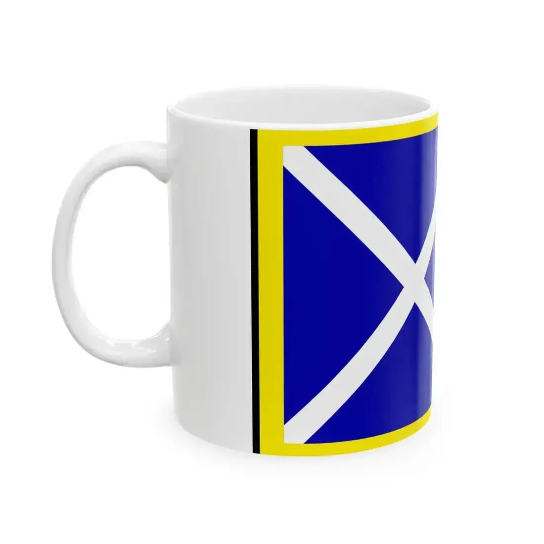 Chynorany Partizanske Flag (Slovakia) White Coffee Mug - Go Mug Yourself