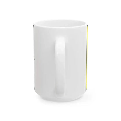 Chynorany Partizanske Flag (Slovakia) White Coffee Mug - Go Mug Yourself
