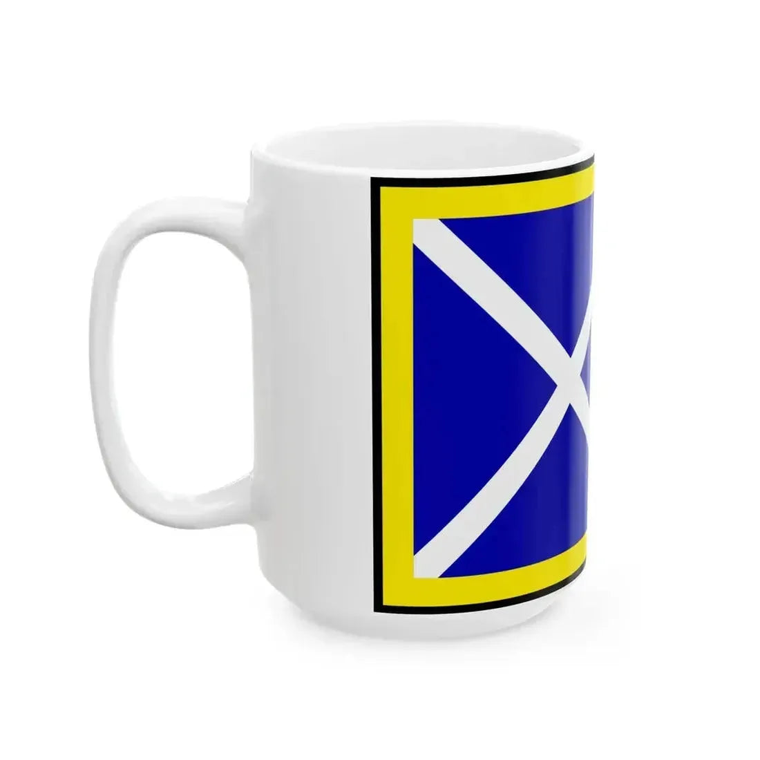Chynorany Partizanske Flag (Slovakia) White Coffee Mug - Go Mug Yourself