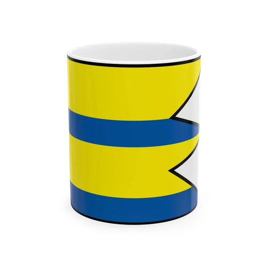 Chyzne Revuca Flag (Slovakia) White Coffee Mug 11oz - Go Mug Yourself