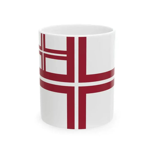 CiC Latvian Navy (Latvia) White Coffee Mug 11oz - Go Mug Yourself