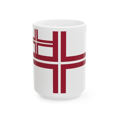 CiC Latvian Navy (Latvia) White Coffee Mug 15oz - Go Mug Yourself