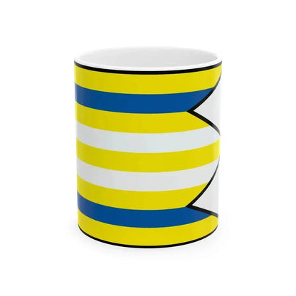 Cicmany Zilina Flag (Slovakia) White Coffee Mug 11oz - Go Mug Yourself