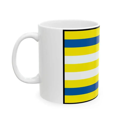Cicmany Zilina Flag (Slovakia) White Coffee Mug - Go Mug Yourself
