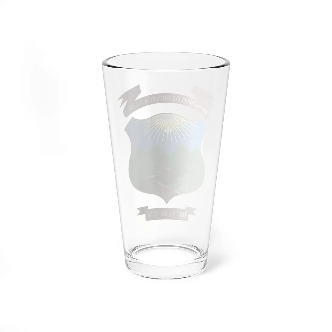 CienagaDeOro (Colombia) (Coat of Arms) Pint Glass 16oz - Go Mug Yourself