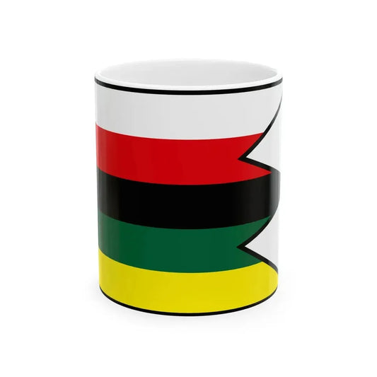 Cierna Trebisov Flag (Slovakia) White Coffee Mug 11oz - Go Mug Yourself