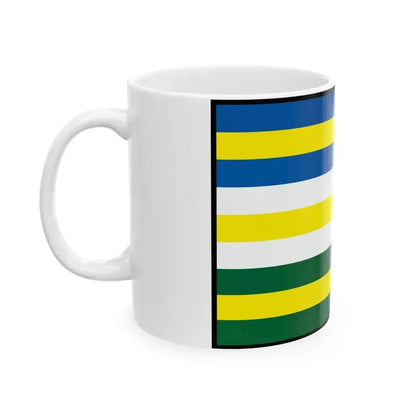 Cierne Cadca Flag (Slovakia) White Coffee Mug - Go Mug Yourself