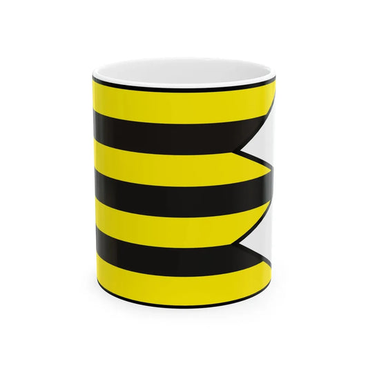 Cifer Trnava Flag (Slovakia) White Coffee Mug 11oz - Go Mug Yourself