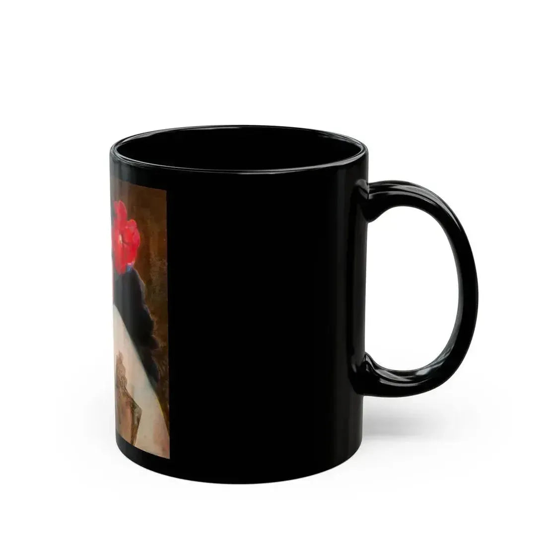 Cigarette ad illustration - Black Coffee Mug - Go Mug Yourself