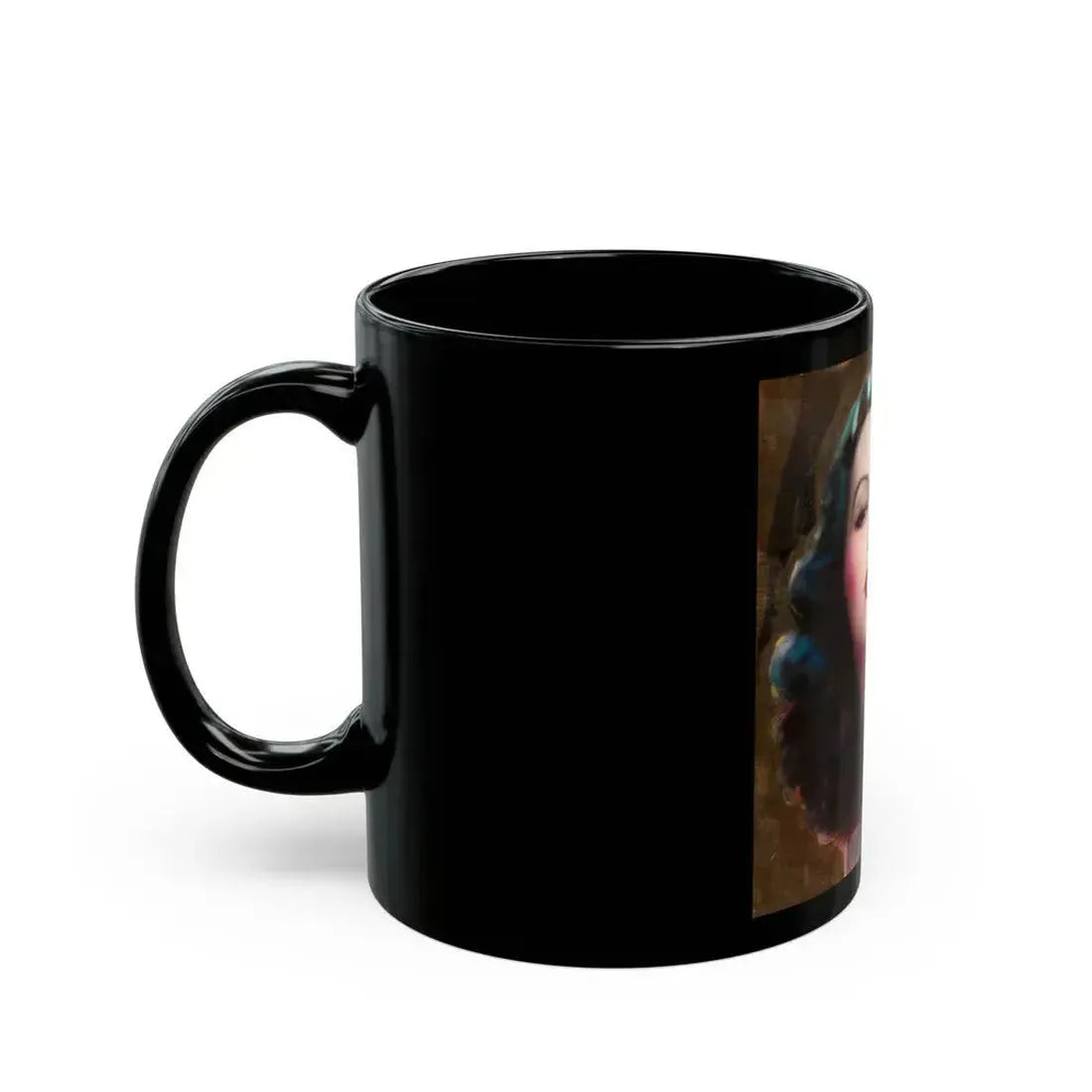 Cigarette ad illustration - Black Coffee Mug - Go Mug Yourself