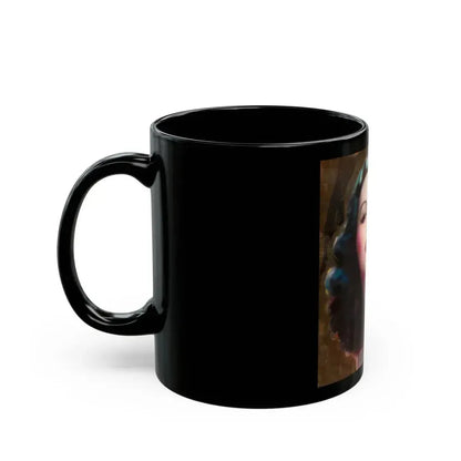 Cigarette ad illustration - Black Coffee Mug - Go Mug Yourself