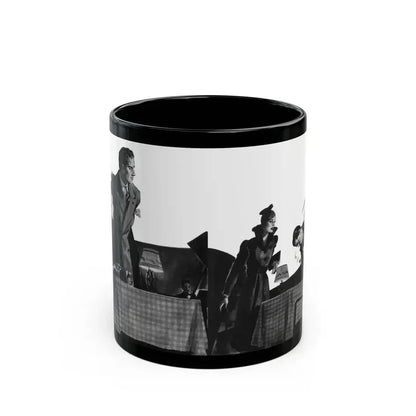 Cigarettes in the Dark, Pleasure magazine, Winter 1937 - Black Coffee Mug 11oz - Go Mug Yourself
