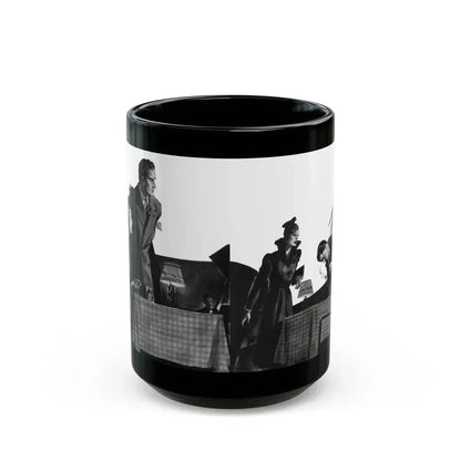 Cigarettes in the Dark, Pleasure magazine, Winter 1937 - Black Coffee Mug 15oz - Go Mug Yourself