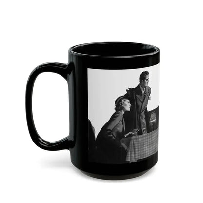 Cigarettes in the Dark, Pleasure magazine, Winter 1937 - Black Coffee Mug - Go Mug Yourself