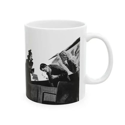 Cigarettes in the Dark, Pleasure magazine, Winter 1937 - White Coffee Mug - Go Mug Yourself