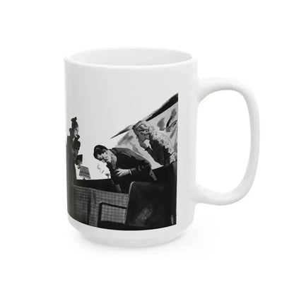 Cigarettes in the Dark, Pleasure magazine, Winter 1937 - White Coffee Mug - Go Mug Yourself