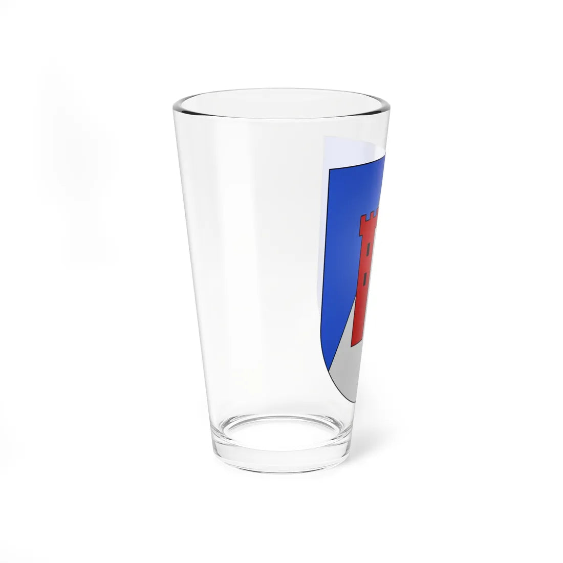 Cimadera-coat of arms (Switzerland) (Coat of Arms) Pint Glass 16oz - Go Mug Yourself