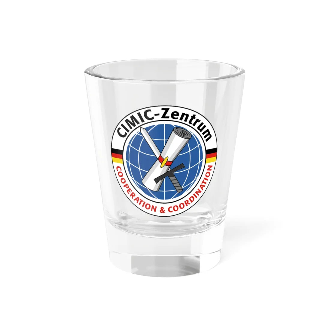 CIMIC BW (Germany) (Coat of Arms) Shot Glass 1.5oz 1.5oz - Go Mug Yourself