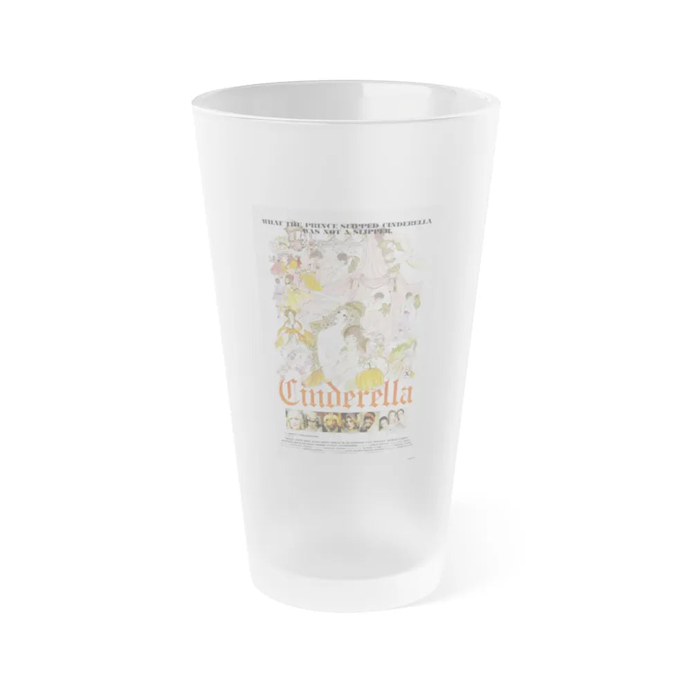 CINDERELLA 1977 Movie Poster - Frosted Pint Glass 16oz-16oz-Frosted-Go Mug Yourself