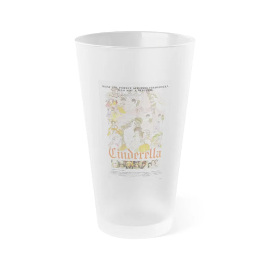 CINDERELLA 1977 Movie Poster - Frosted Pint Glass 16oz-16oz-Frosted-Go Mug Yourself