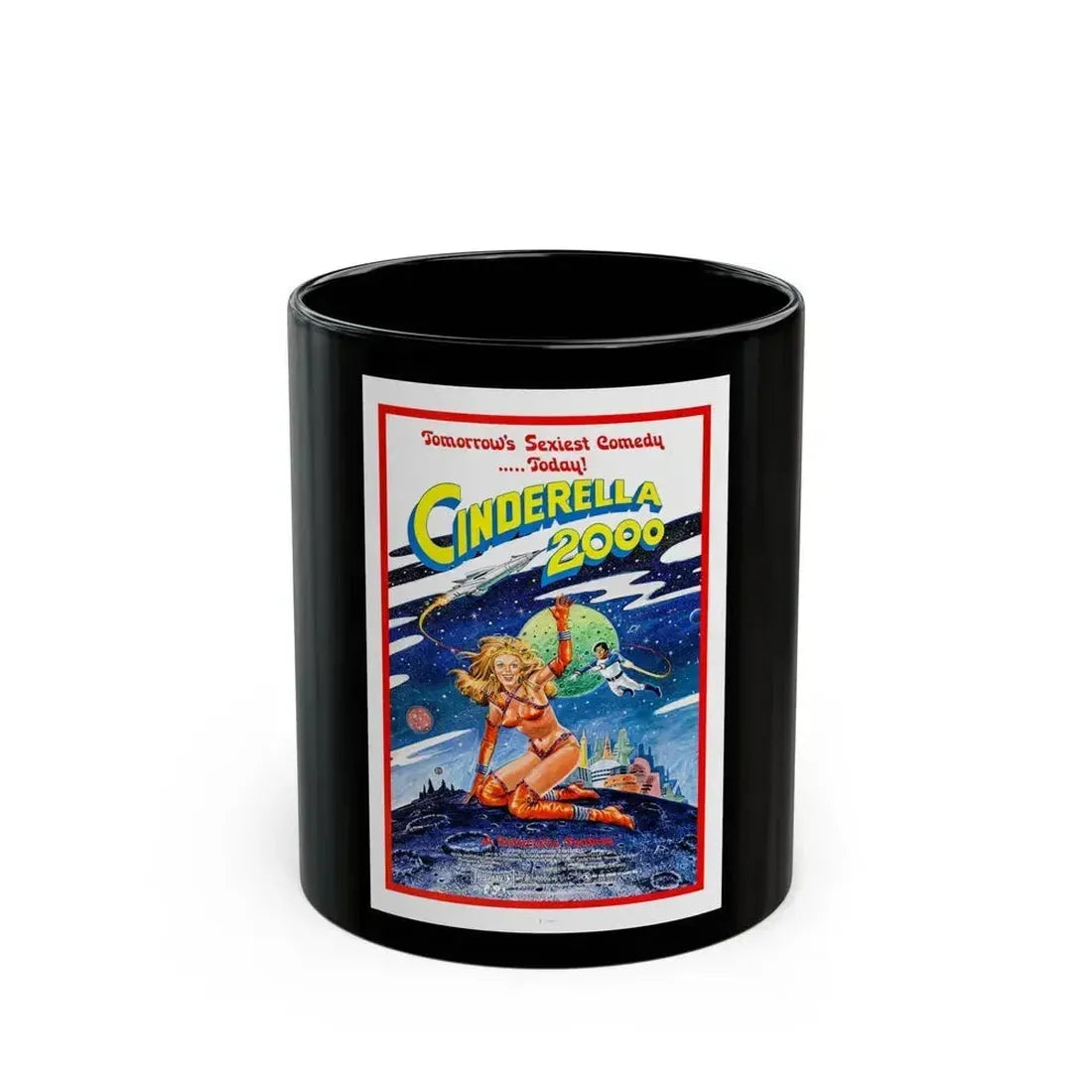 CINDERELLA 2000 (2) 1977 Movie Poster - Black Coffee Mug 11oz - Go Mug Yourself
