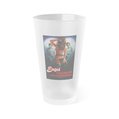 CINDY'S LOVE GAMES 1979 Movie Poster - Frosted Pint Glass 16oz 16oz Frosted - Go Mug Yourself
