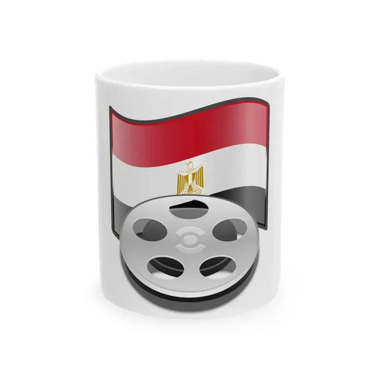 Cinema of Egypt (Egypt) White Coffee Mug 11oz - Go Mug Yourself