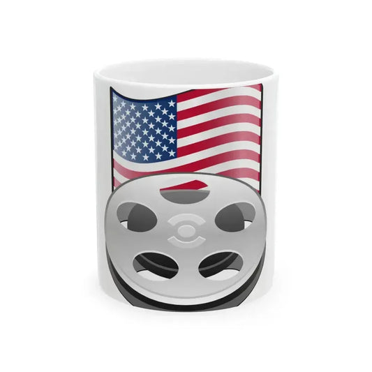Cinema of the United States (United States) White Coffee Mug 11oz - Go Mug Yourself