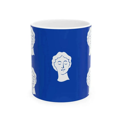 Ciney vlag (Belgium) White Coffee Mug 11oz - Go Mug Yourself