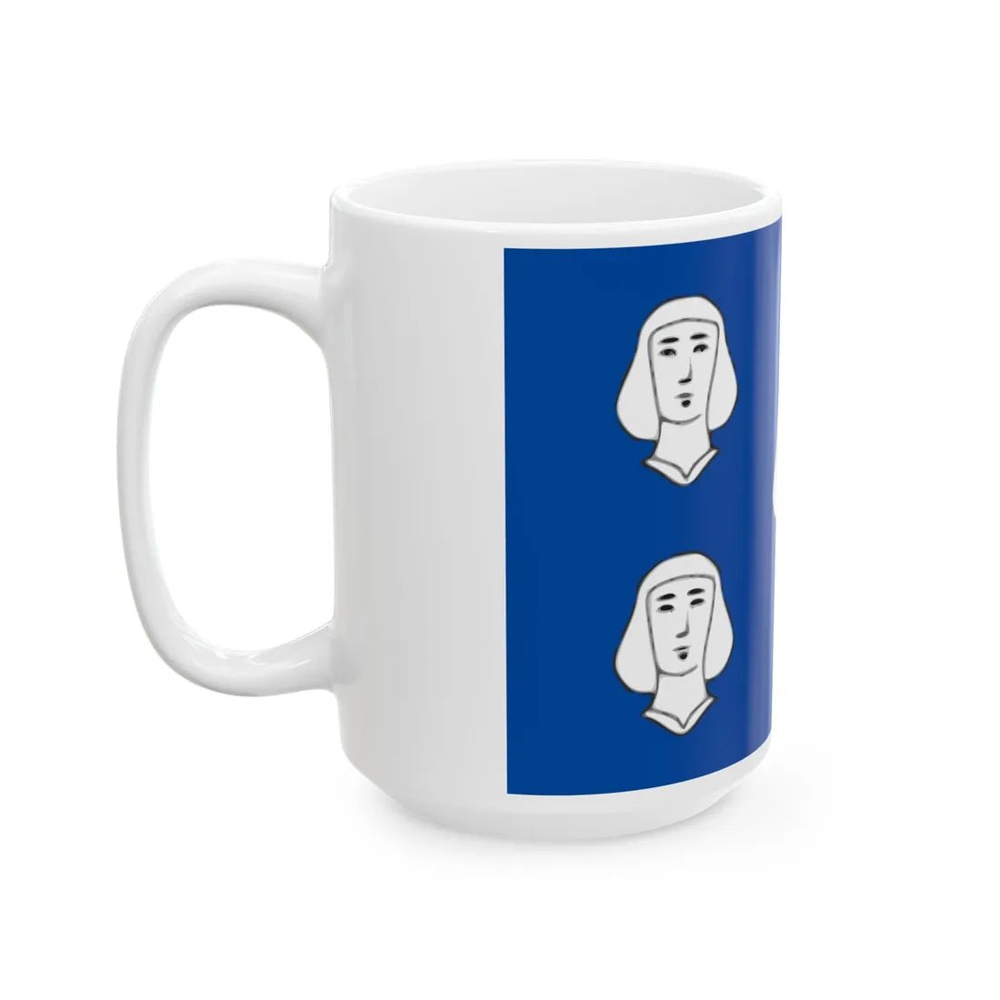 Cineyvlag (Belgium) White Coffee Mug - Go Mug Yourself