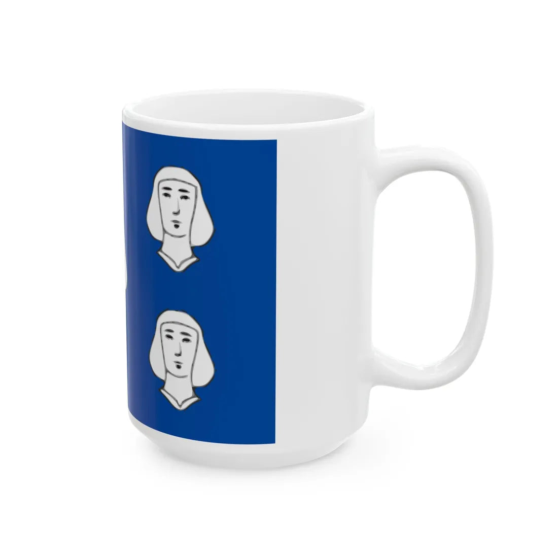 Cineyvlag (Belgium) White Coffee Mug - Go Mug Yourself