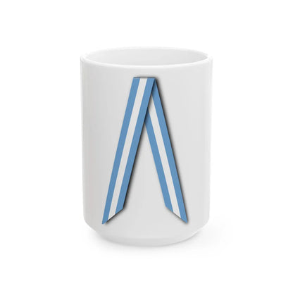 Cinta (Argentina) White Coffee Mug 15oz - Go Mug Yourself