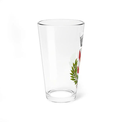 Cipressa-Stemma (Italy) (Coat of Arms) Pint Glass 16oz - Go Mug Yourself