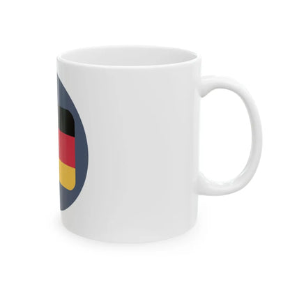 Circle-icons-germany (Germany) White Coffee Mug - Go Mug Yourself
