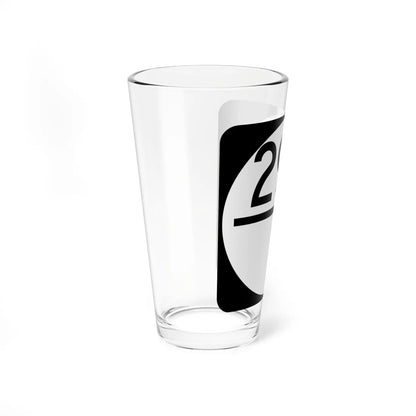 Circle sign 290-1 (Virginia) (Road Sign) Pint Glass 16oz - Go Mug Yourself