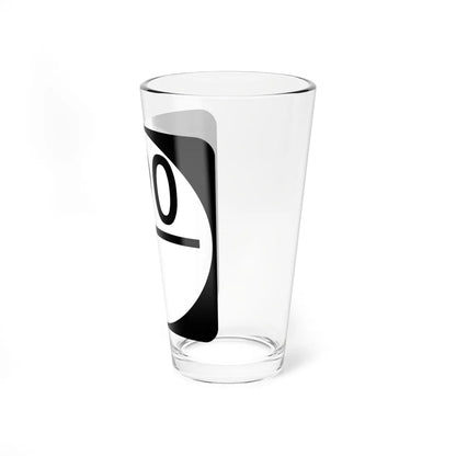 Circle sign 290-1 (Virginia) (Road Sign) Pint Glass 16oz - Go Mug Yourself