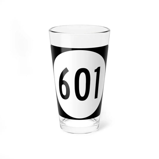 Circle sign 601 Virginia (Virginia) (Road Sign) Pint Glass 16oz 16oz - Go Mug Yourself
