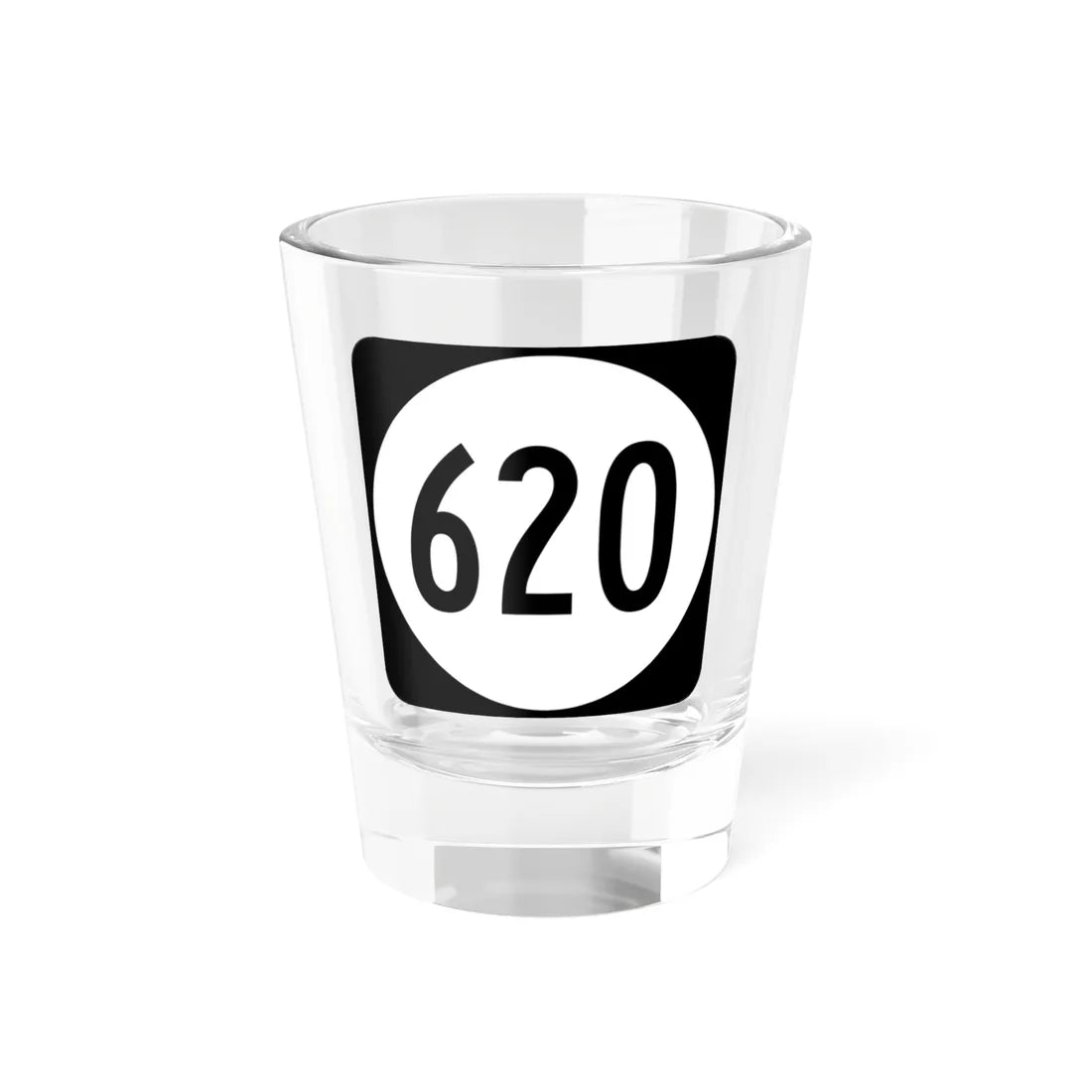 Circle sign 620 Virginia (Virginia) (Road Sign) Shot Glass 1.5oz 1.5oz - Go Mug Yourself