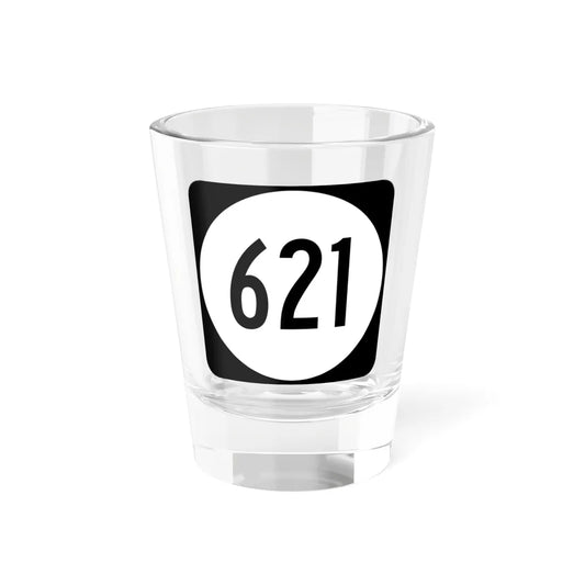 Circle sign 621 Virginia (Virginia) (Road Sign) Shot Glass 1.5oz 1.5oz - Go Mug Yourself